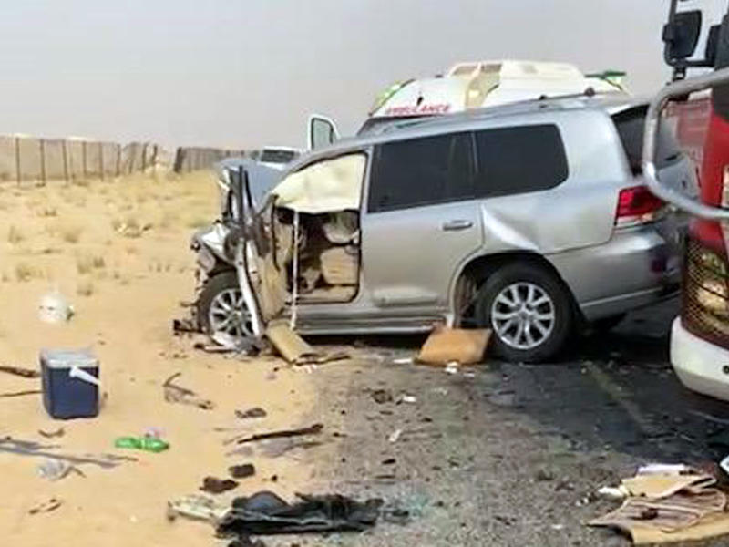 3 Asians dead in collision between two vehicles on Manaqeesh Road