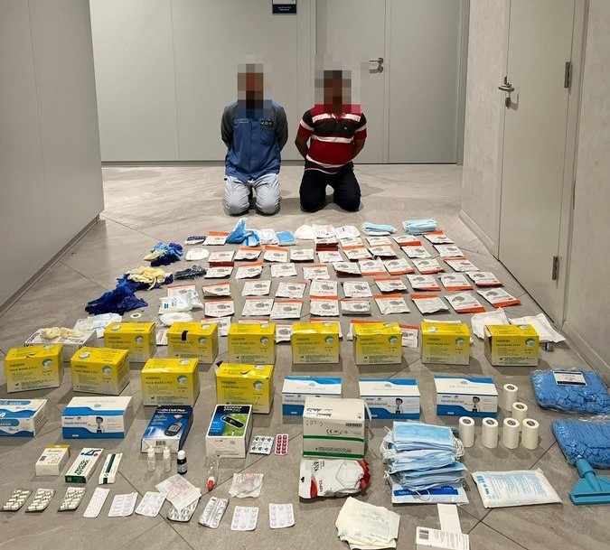 Two arrested for stealing medicines from health center
