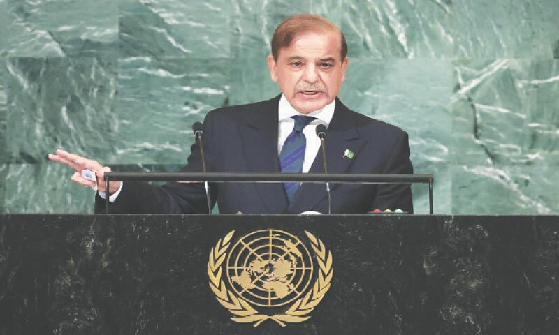 PM Shehbaz urges world to undo ‘climate injustice’